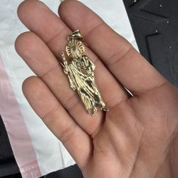 14k Chain And Pendant 