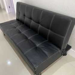 Couch Bed Black