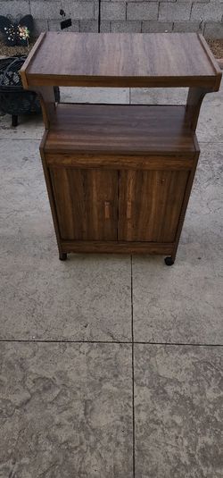 Microwave/coffee/tea Station w/ storage