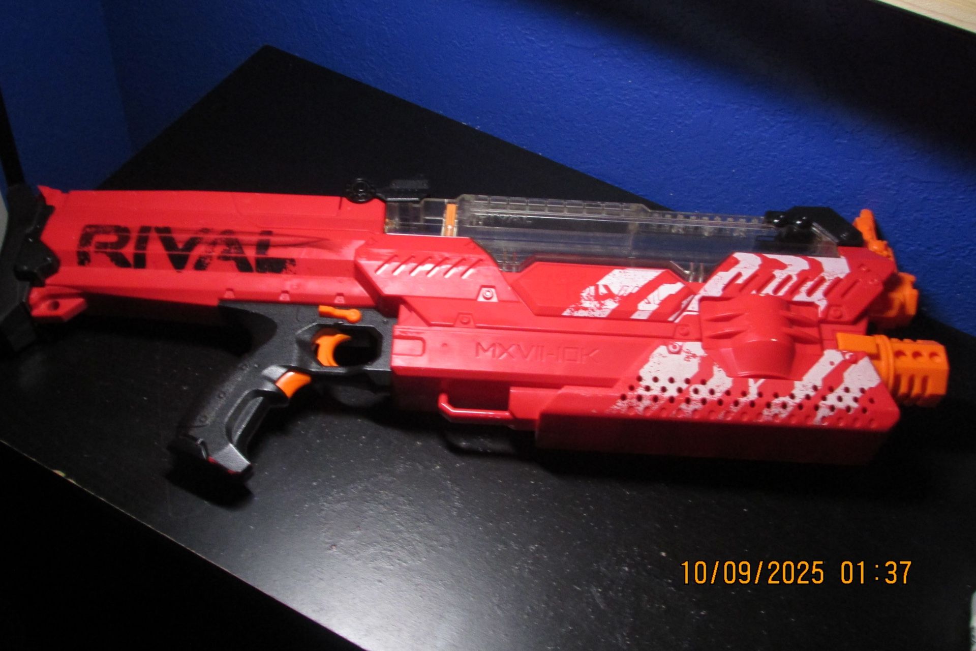 Nerf Rival Nemesis MXVII-10K Red