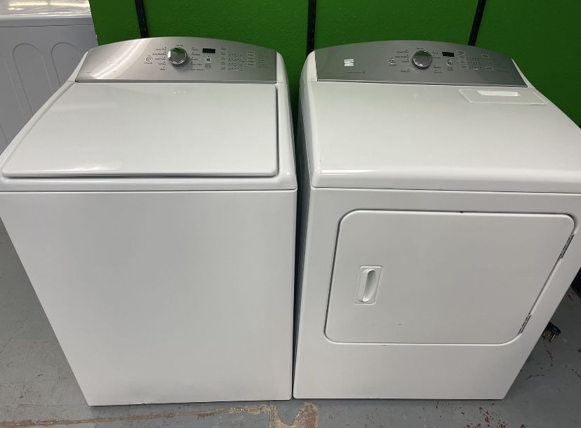 Delivered Super Large Capacity Kenmore Washer And Dryer In Excellent