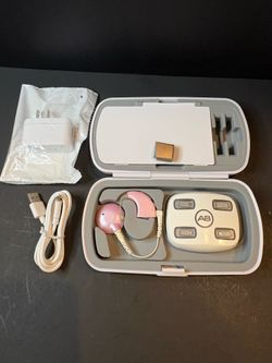 Advanced Bionics Naída CI Q90 Pink Processor CI-5280 Bundle + CI-5605 Charger
