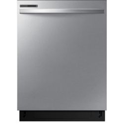 24-inch Top Control Built-in Dishwasher (Stainless Steel), 55-dBA