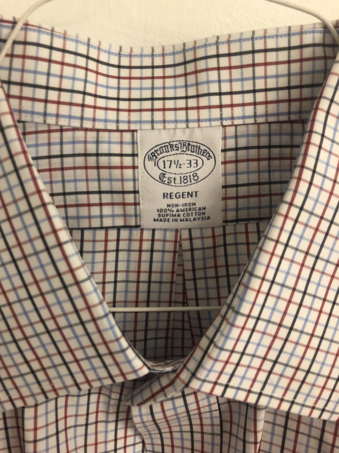 2 Brooks Brothers Regent Fitted Dress Shirts