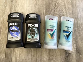 Axe deodorants degree deodorants