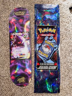 Santa Cruz Pokemon Skate Deck Blind Bag