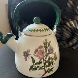 Pretty Enamel Kettle 