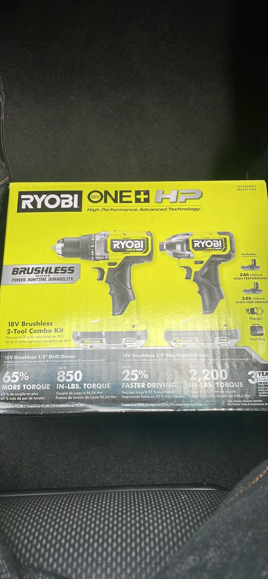 18V Brushless 2-Tool Combo Kit
