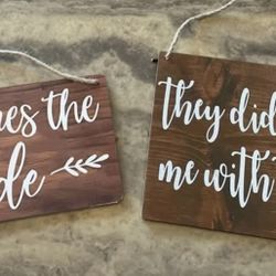 Wedding Ring Bearer Signs