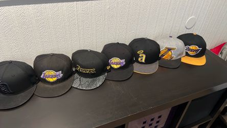 Rare Lakers hats set