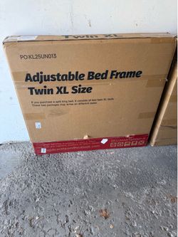 2 Adjustable XL Twin Bed Frames