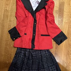 Anime School Girl Cosplay Costume 