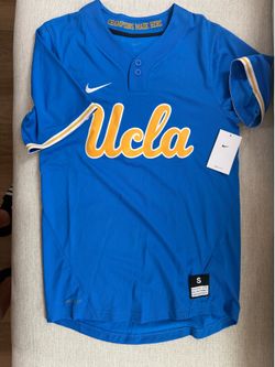 UCLA Bruins Nike Men's Blue NCAA Baseball Jersey EUC Size S