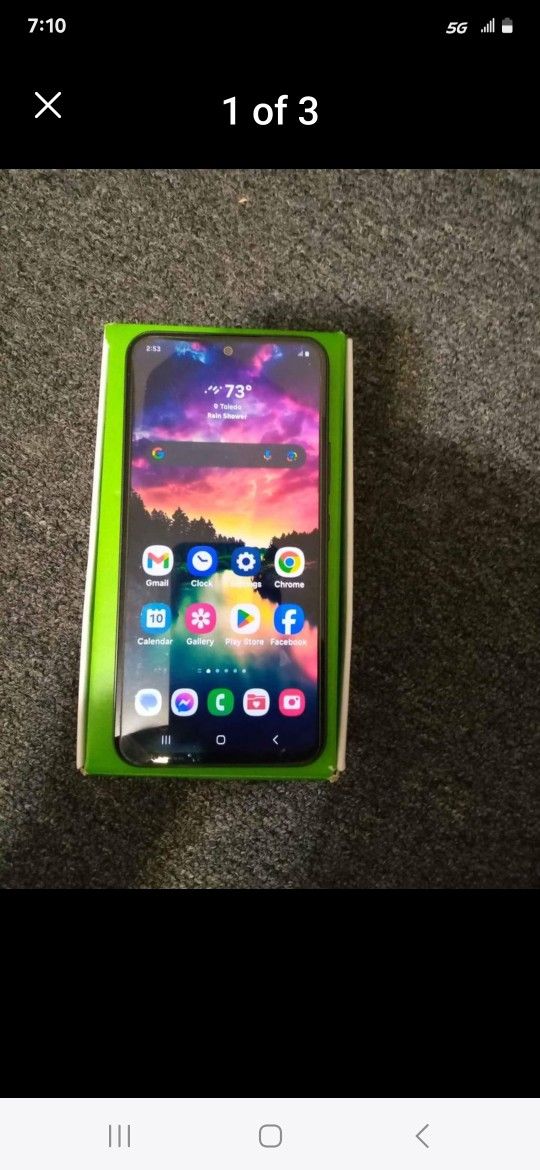 Samsung galaxy a54 5g phone. 128gb. Cricket wireless $125