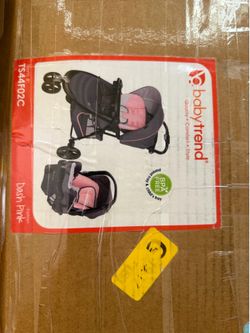 Baby Trend Dash Pink Travel System Stroller