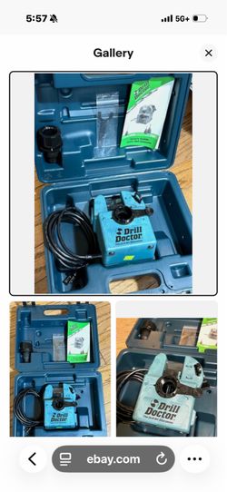 Electric drillbit sharpener