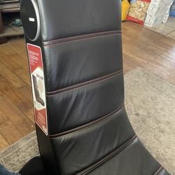 Leather Gaming Chair With Speakers . Never Used 