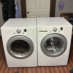 LG  Washer and Dryer Pair Front Loading Gas Dryer $100