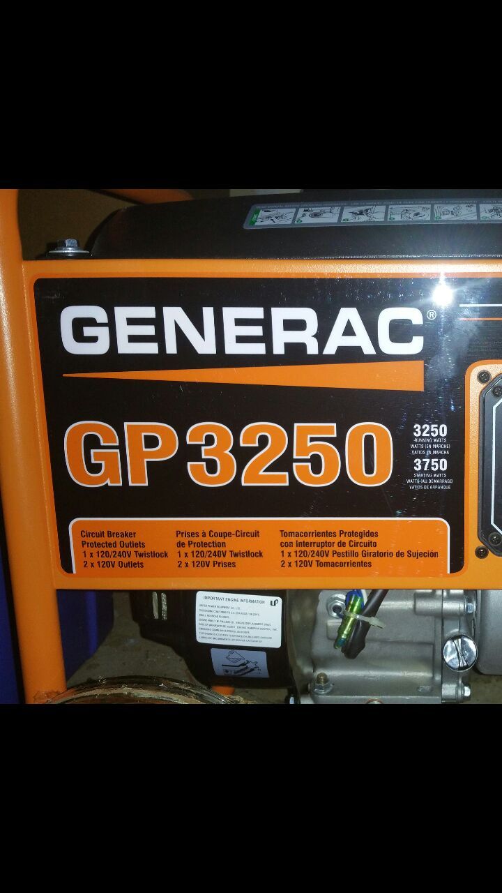 Portable Generac Generator