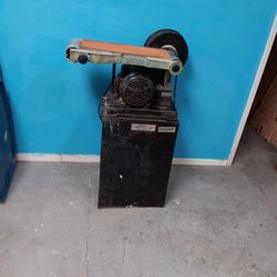 Tradesman M# 8190 Floor Belt & Disc Sander 3/4 HP