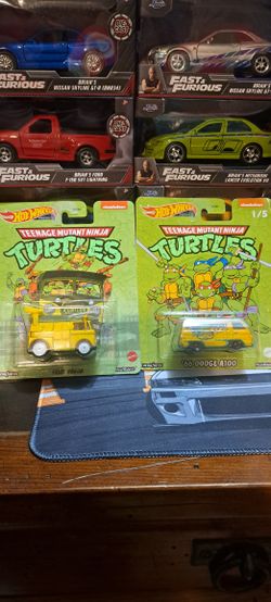 Turtles Hot Wheels 