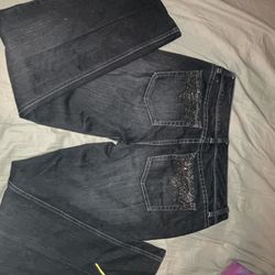 Size 9 Platinum Plush Jeans. 