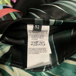 DOLCE & GABBANA x DJ KHALED Tropical Flower Nylon Bomber Jacket Green Pink 11372