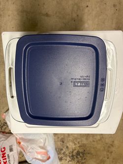 Pyrex glass container
