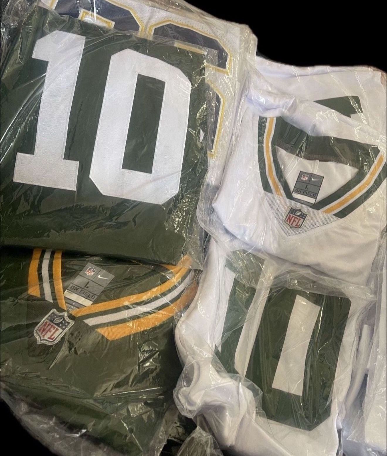 Green Bay Packers Nike jerseys Reggie White Jordan Love Parsons and Aaron Rodgers mens BIG Sizes Too see prices