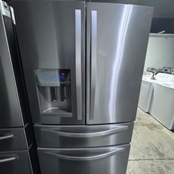 Whirlpool Refrigerator Stainless Steel 36 "width 4 Doors 