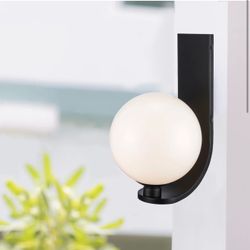 Modern Black Globe Wall light