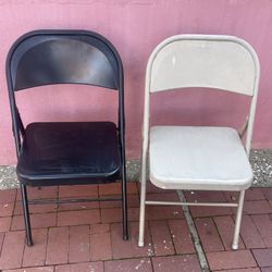 Set a 15 folding chairs