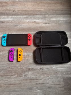 Nintendo Switch With Extra Controllers