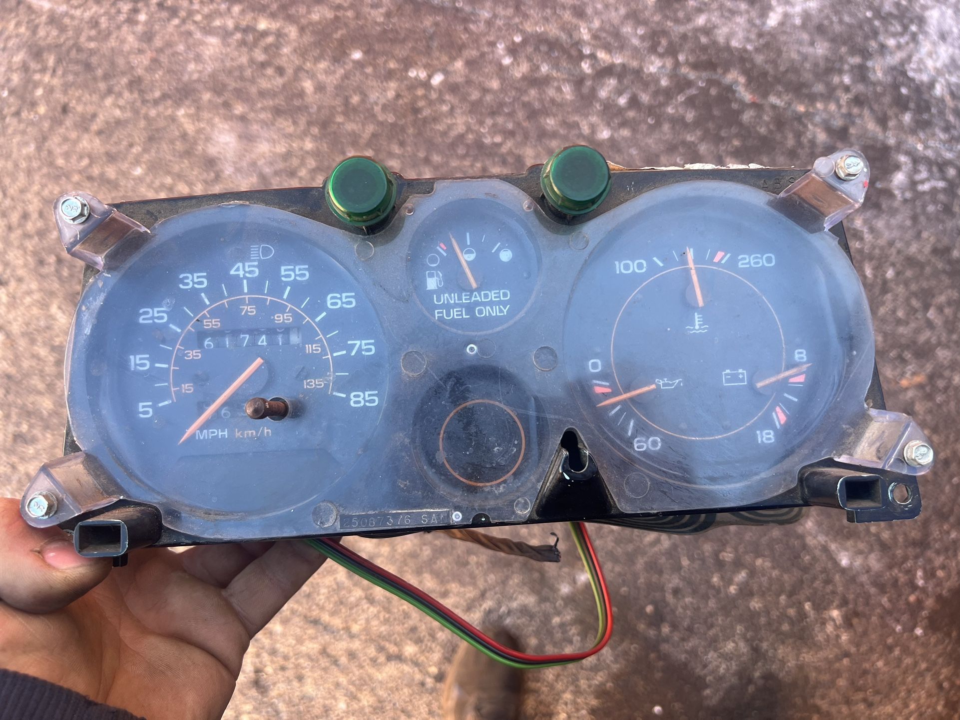 78-88 Chevy Van G10 G20 G30 Vandura Instrument Cluster Speedometer OEM