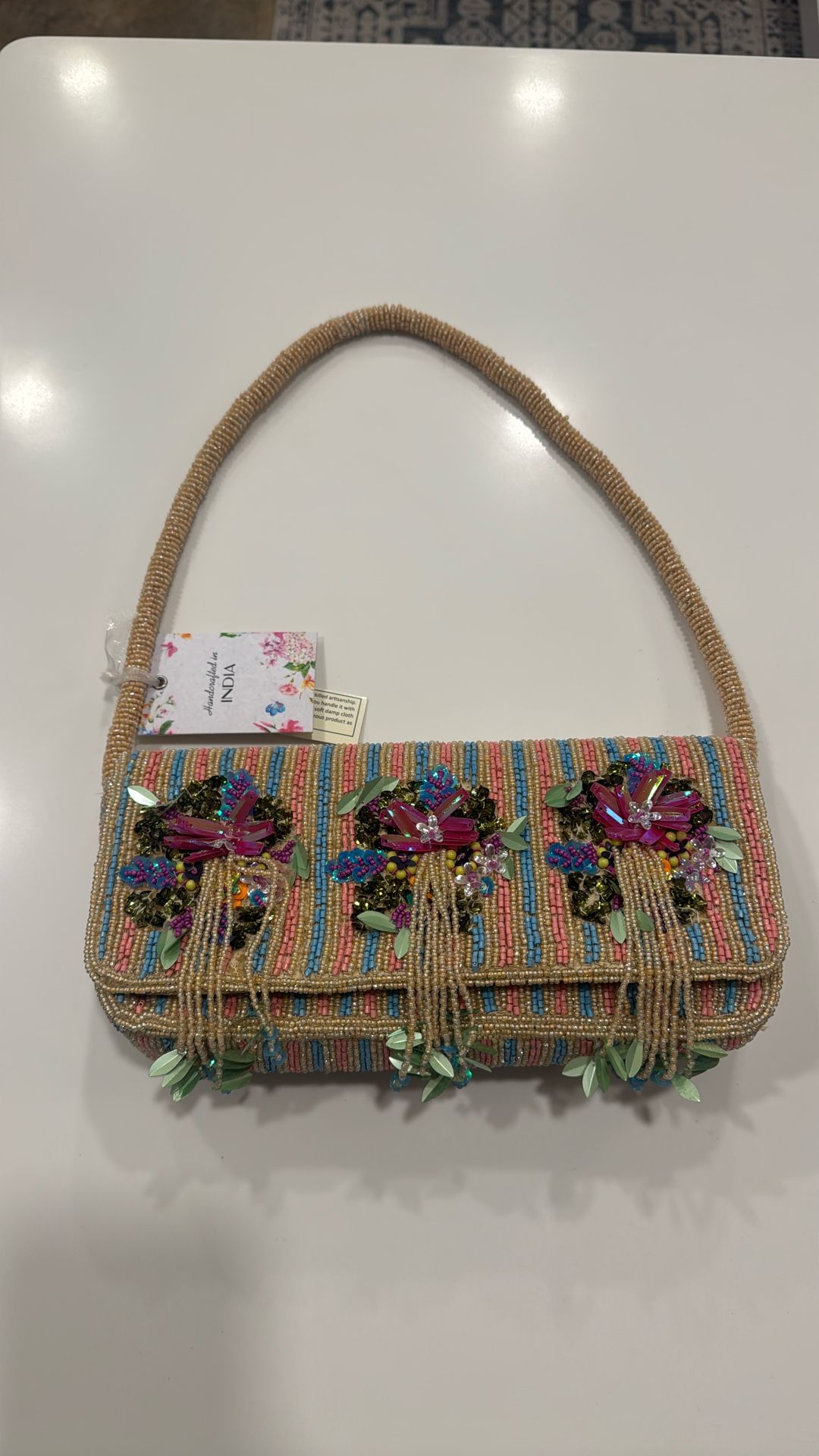 Beaded purse