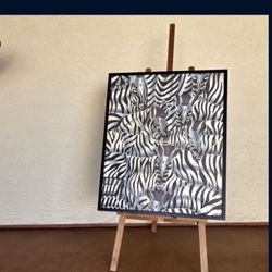 One Zebra Framed Print Zebras Artwork Art Work Decor