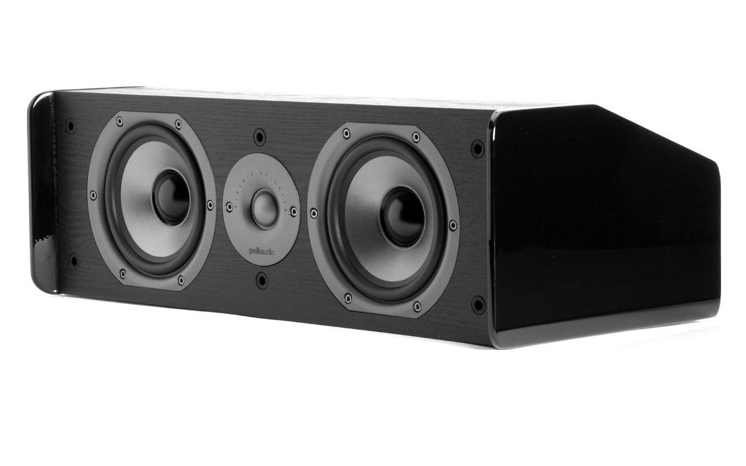 Polk Audio TSi CS10 Center channel speaker (Black)