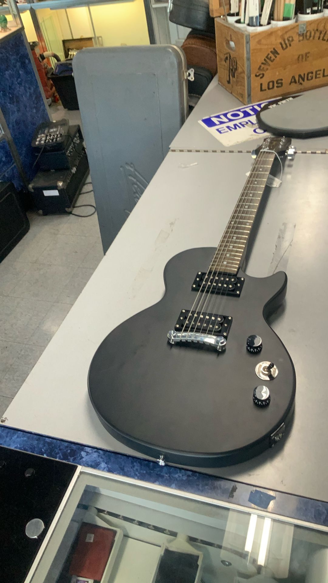 Satin Black Epiphone Les Paul Special Model