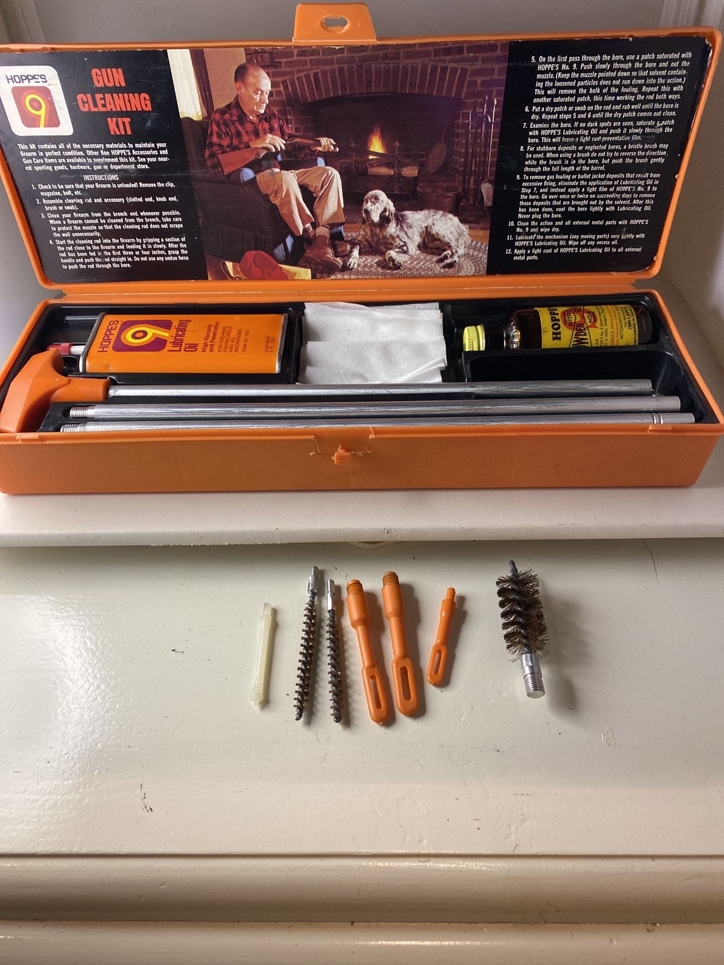 Hopped gun cleaning kit