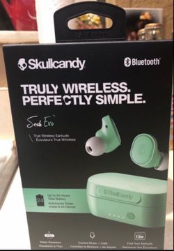 2 new Skullcandy wireless earbuds $45 each..last Picture Is Price Comp Only