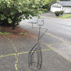 Wine Vino Rack Food Plate Horderves Holder 5’ Tall Like New