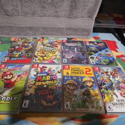 Nintendo Switch Games Different Prices All Brand New