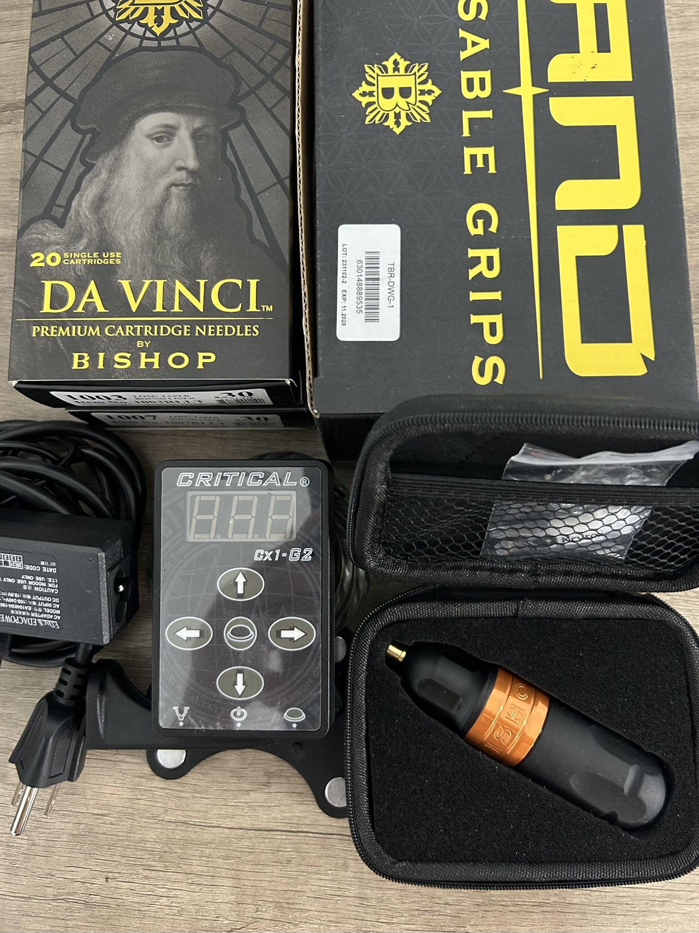 $600 BISHOP POWER WAND TATTOO KIT + FREE ITEMS