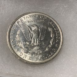 1884 O Morgan Brilliant Uncirculated Silver Dollar 