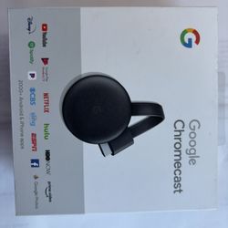Google Chromecast 3rd Gen Streaming Media Player – Full HD 1080p – Wi-Fi HDMI TV