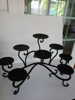 8 candle stand arrangement