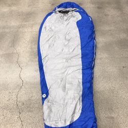 Marmot Trestles 15 F/ -9C Sleeping Bag LZ Reg Blue Sz L