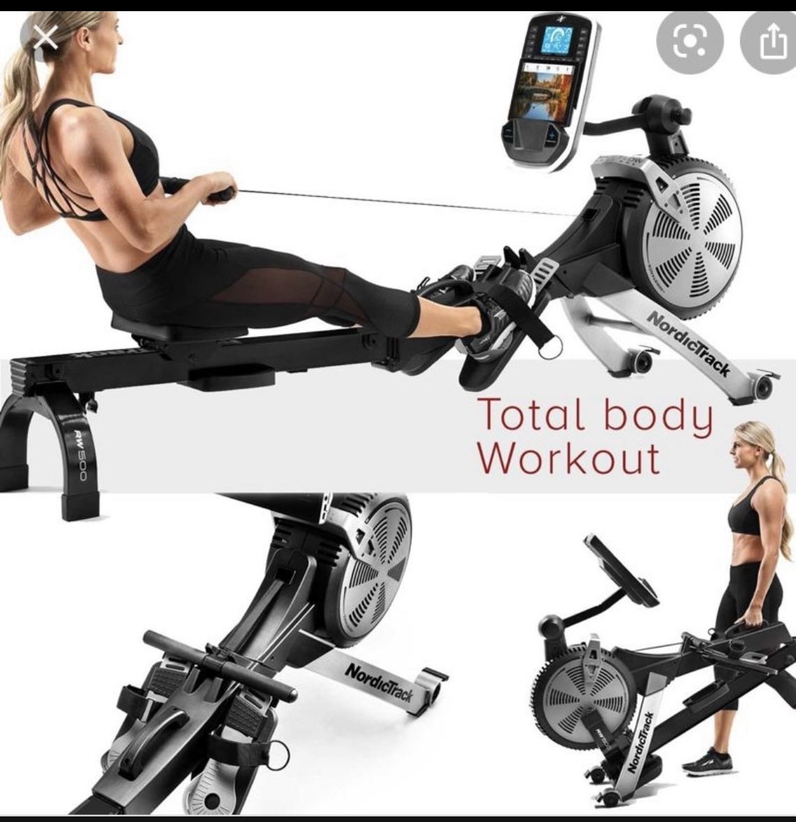 Nordic Track RW500 (Rower) for Sale in Aventura, FL OfferUp