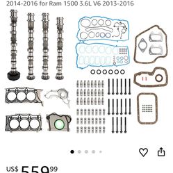 2011-2016 Dodge Journey 3.6L V6 Camshafts Rockers Lifters Gaskets Kit (contact info removed)AG (contact info removed)AG