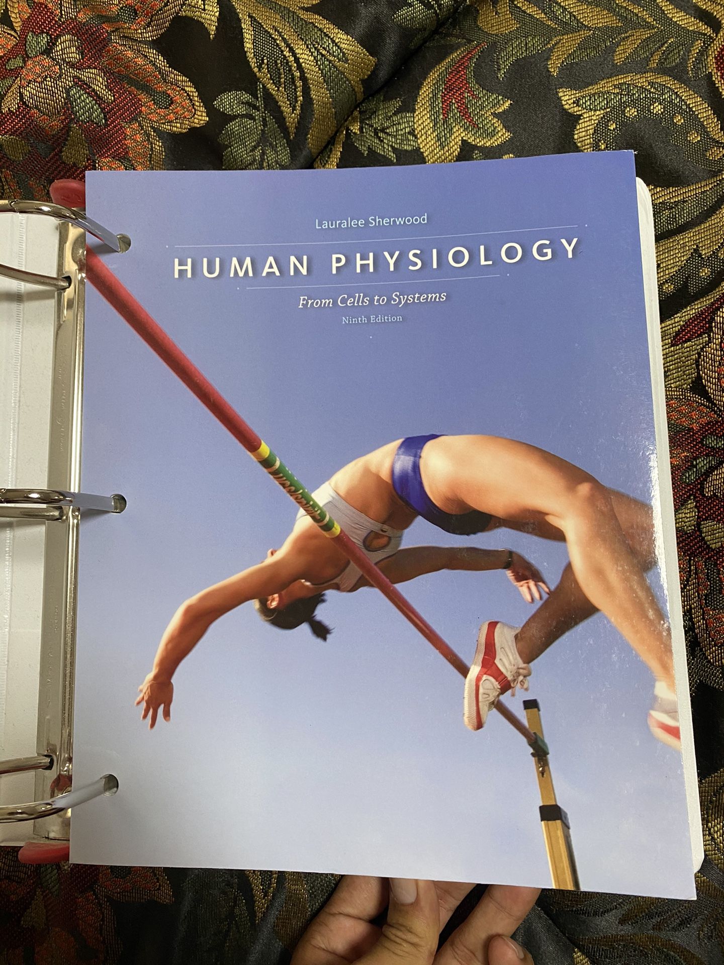 Human Physiology, From Cells to System, 9th edition, Lauralee Sherwood.